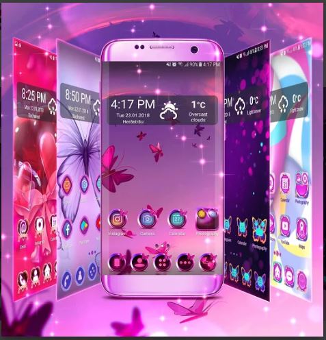 Butterfly Launcher Theme app for android