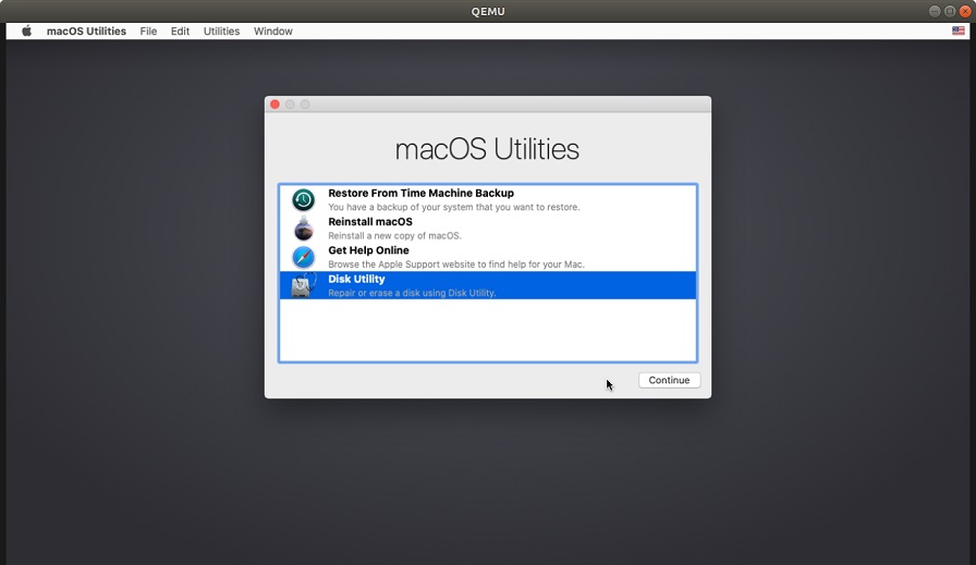 Disk Utility mac