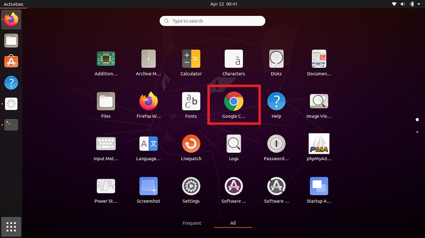 Google Chrome install Ubuntu 20.04 via command terminal