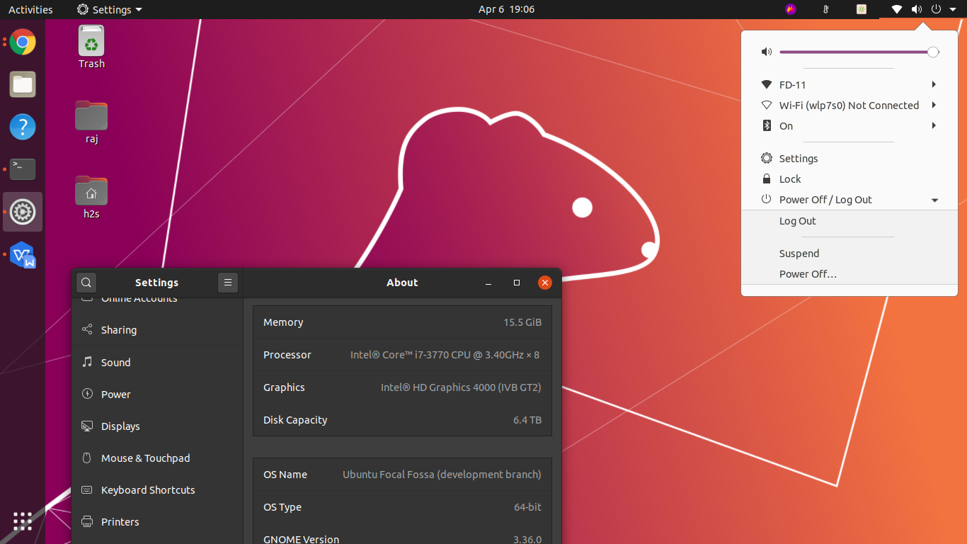 Ubuntu 20.04 New Features as of now…