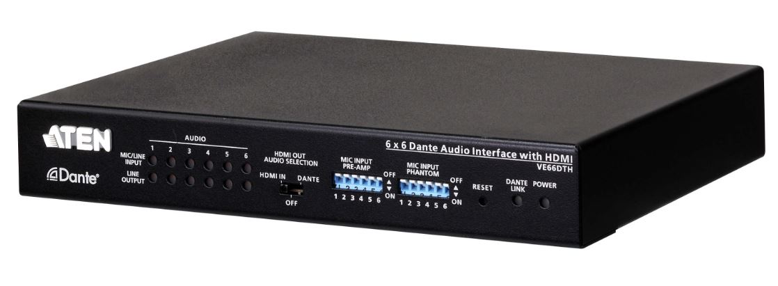 ATEN Launches 6 x 6 Dante Audio Matrix with HDMI 2.0 Interface in India