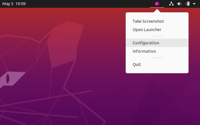 Configuration Flameshot ubuntu 20.04
