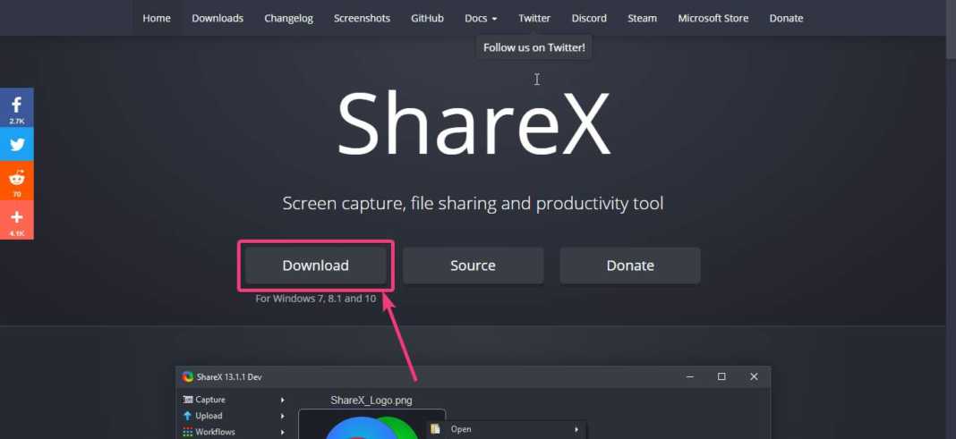 sharex screen recording with audio