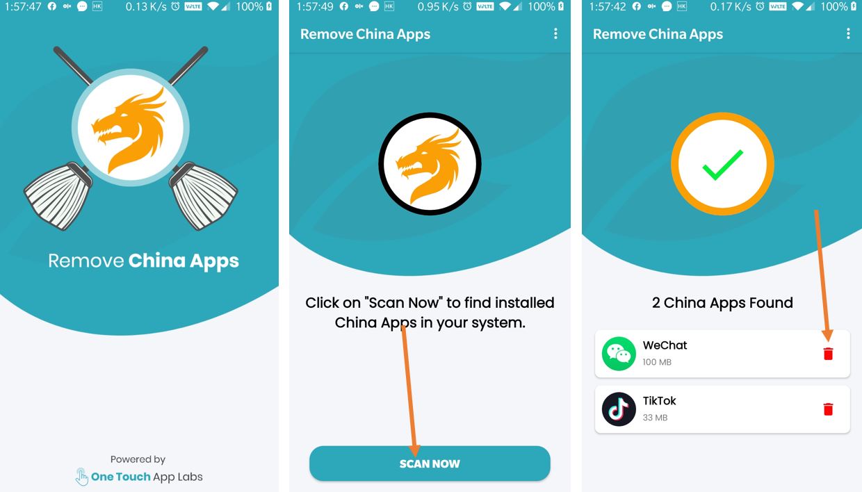 how to Remove China Apps on Android phone