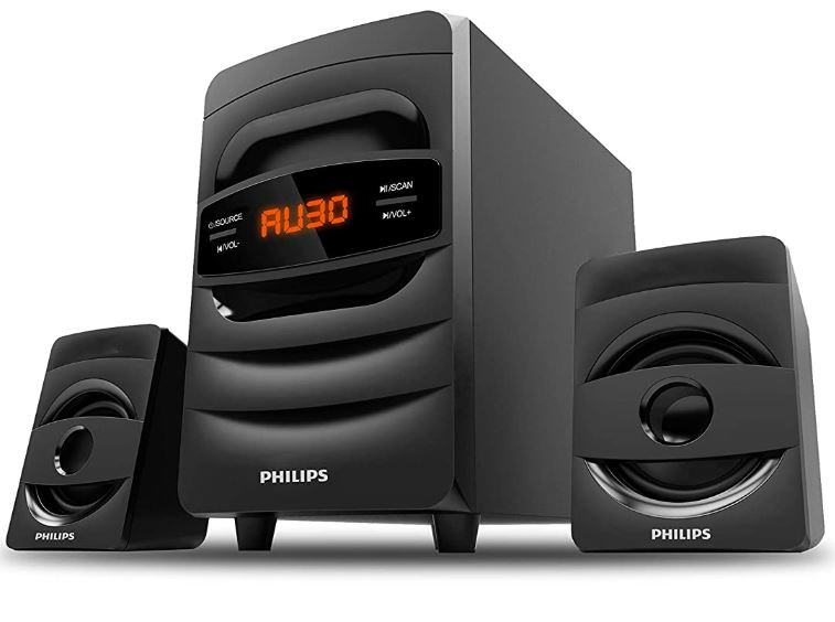 Philips MMS2625B 2.1 CH Bluetooth Multimedia Speakers 