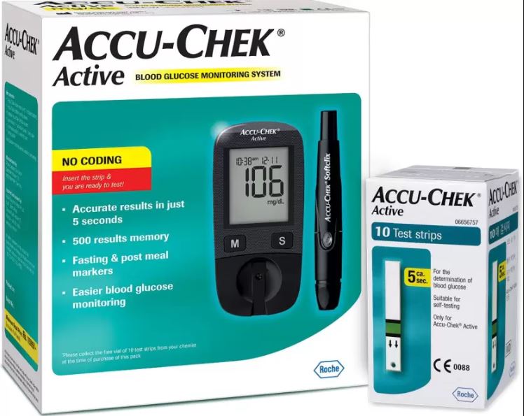 Accu Chek Active Glucose Monitor