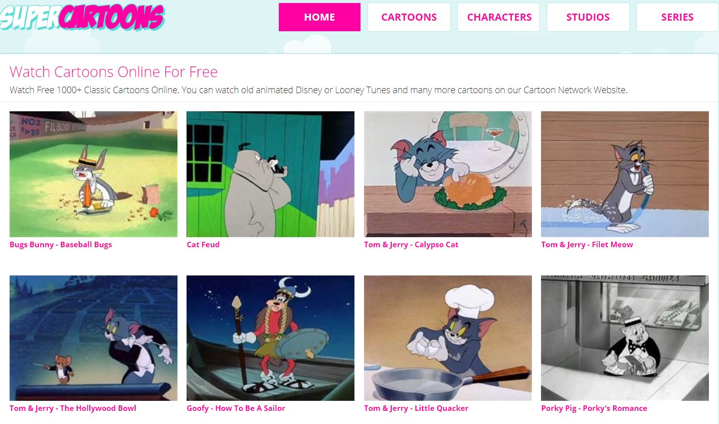 10 Best Websites to Watch Cartoons for free in 2021 - H2S Media