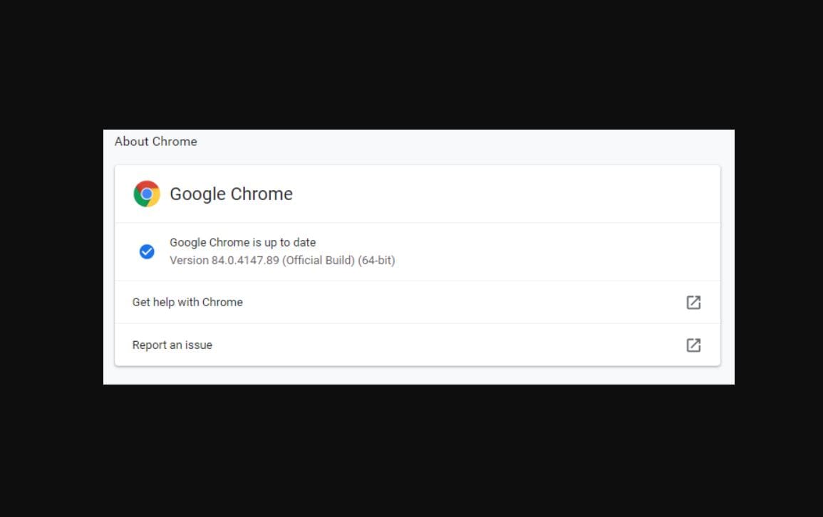 major changes for in Chrome version 84 min