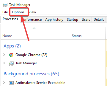 Persistant Task Manager 10