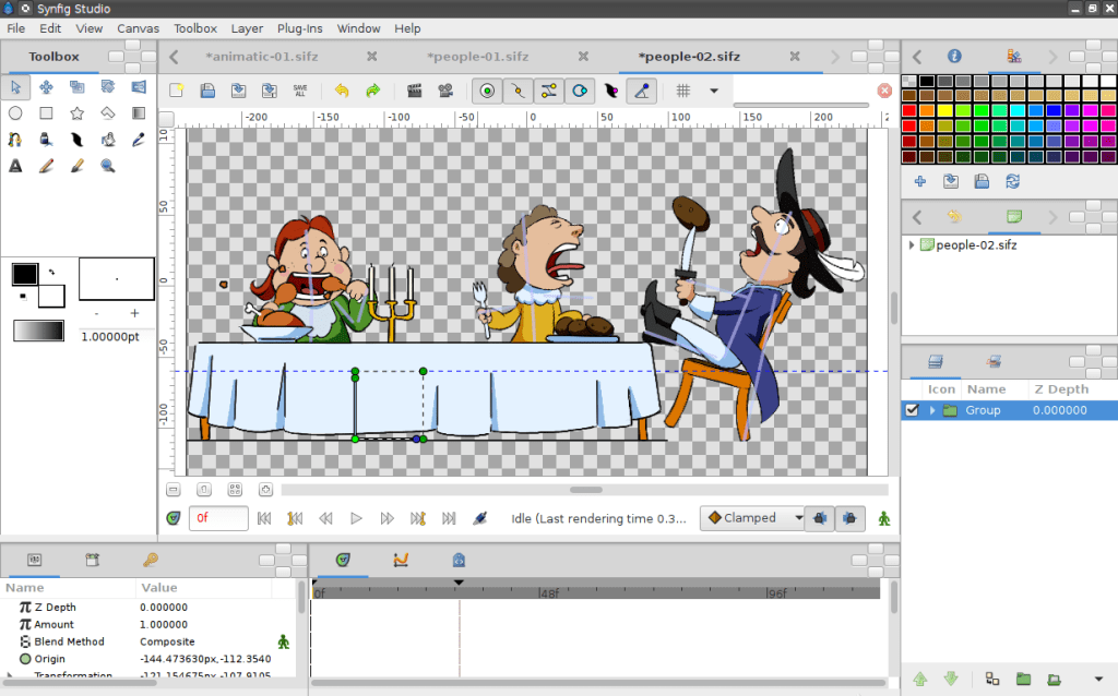 Synfig Studio Open source 2D Animation Software