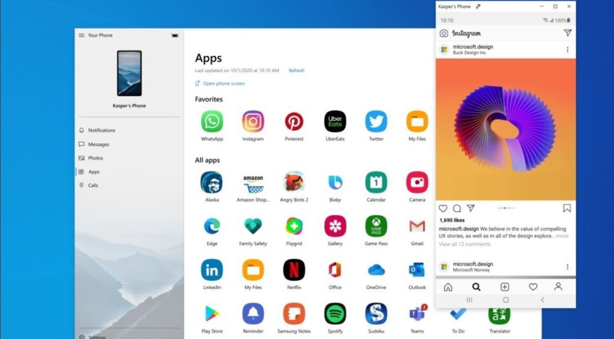 Windows 10 can now let's run Android apps on the PC desktop
