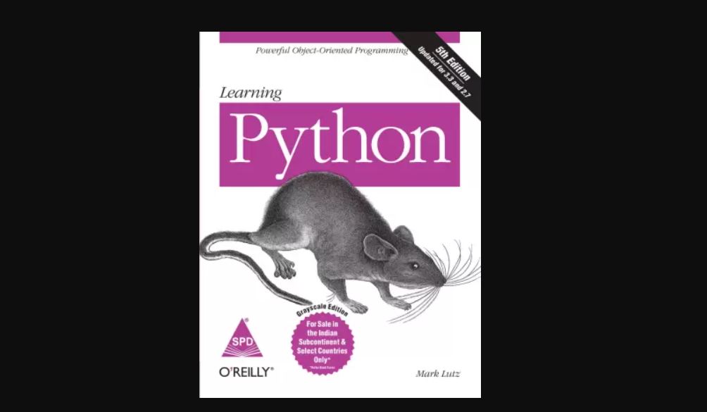 Learnig Python book best min