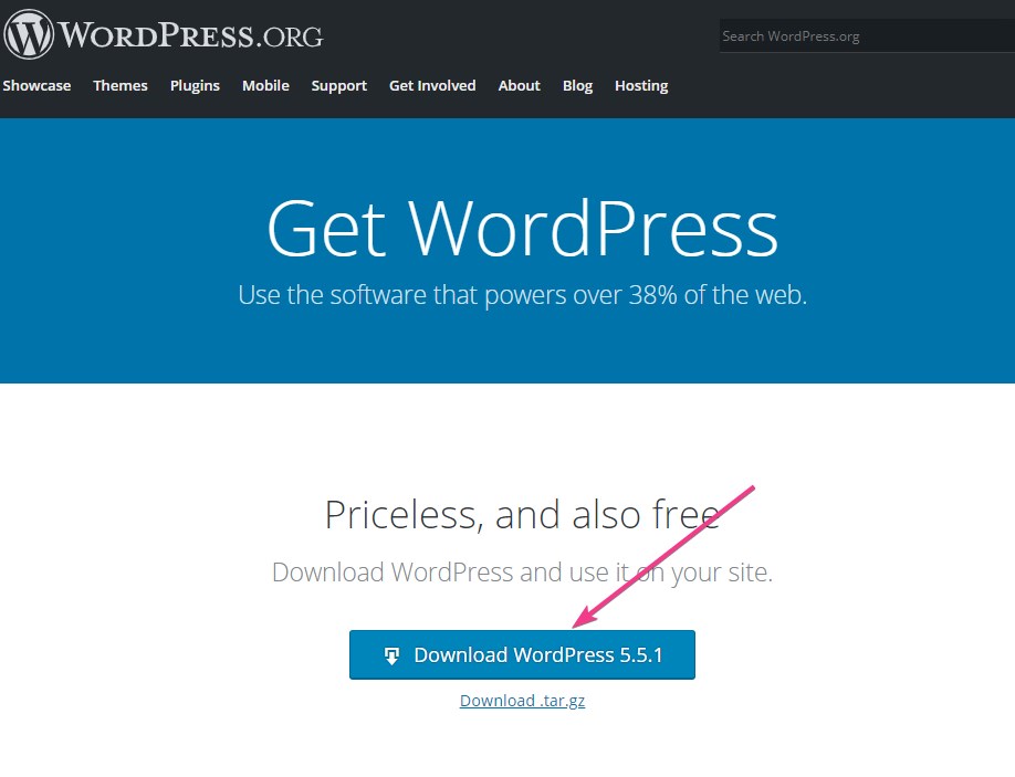 Download WordPress
