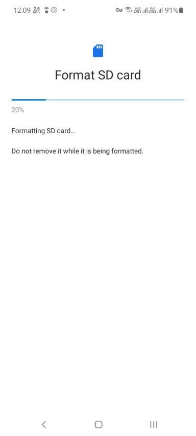 Process of Formatting SD cards min