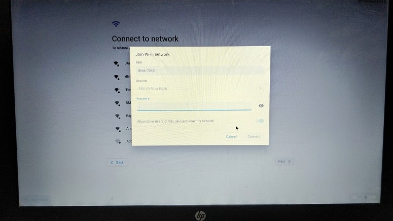Connect to WIfi min