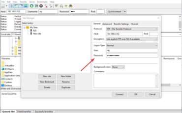 FileZilla Sitemanager password recovery