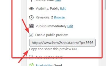 Share Wordpress Draft post with some specific user