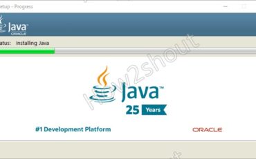 Java JVM installation on Windows 10 min