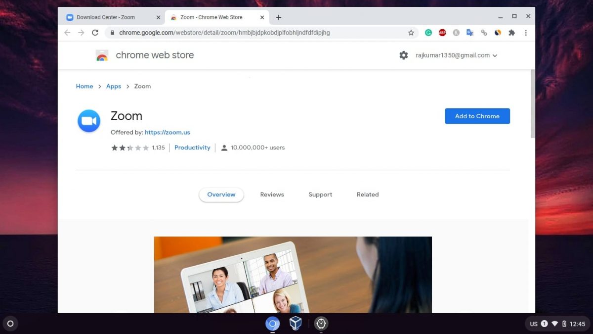 how do i download zoom on a chromebook