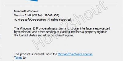 Command to find WIndows 10 version and OS build