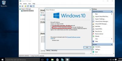 Steps to Activate Hyper v Feature on Windows 10 Home
