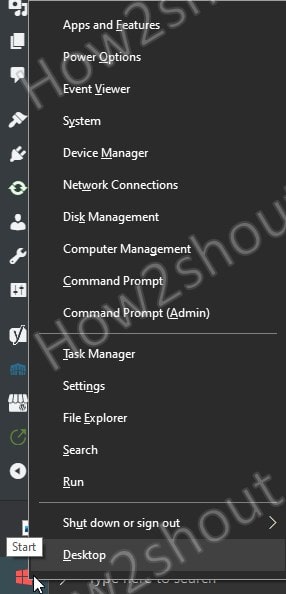 COmmand prompt in Windows 10 7 start button menu