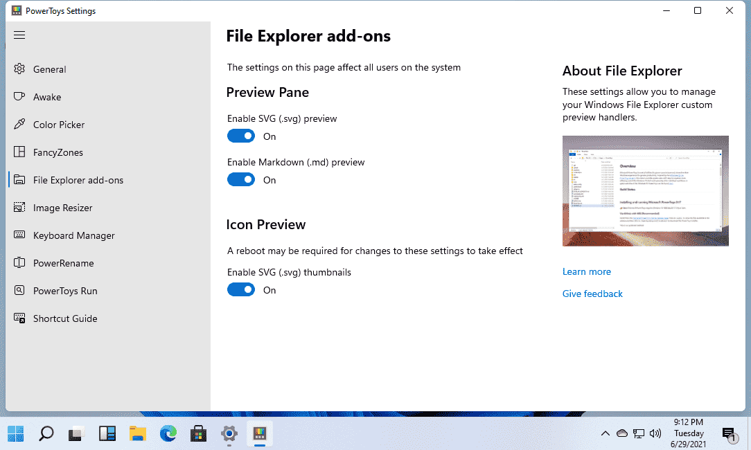 File Explorer Add on