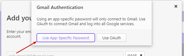 Gmail Authentication