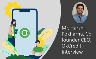 Mr. Harsh Pokharna Co founder CEO OkCredit Interview min