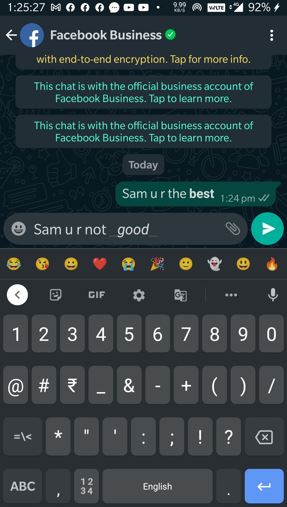 How to use Italic text font in Whatsapp chat min