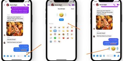 How to use Facebook Sound Emoji min