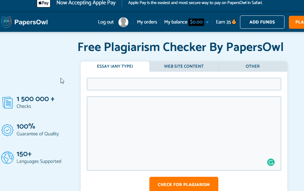 the plagiarism checker