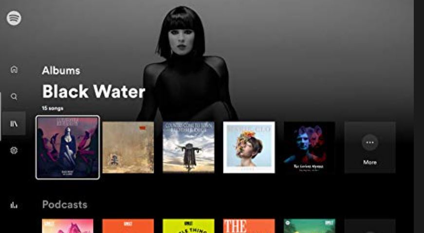 Spotify Music and Podcasts Fire TV app min