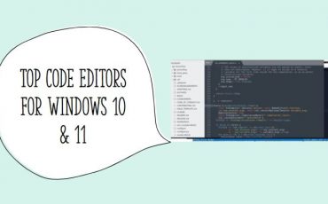 Top Free Code Editors to use on Windows 10 0r 11 min