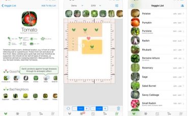Veggie Garden Planner app iOS and android