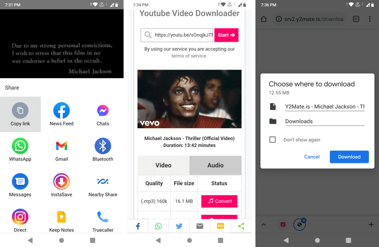 Download Youtube videos free on Smartphone and desktop