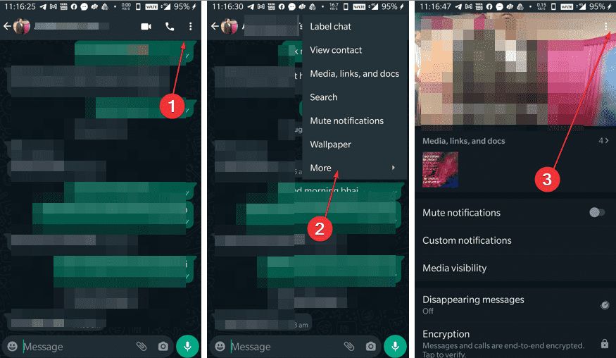 Delete WhatsApp contact directly from the app