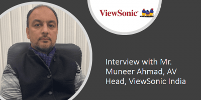 Interview with Mr. Muneer Ahmad AV Head ViewSonic India 1
