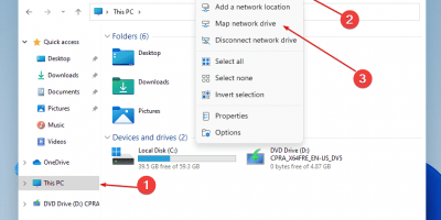 Map Network Drive Windows 11