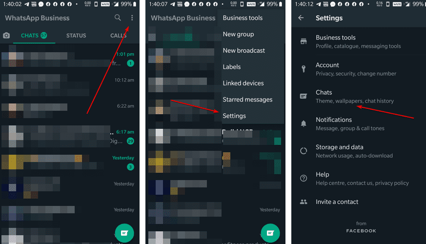 How to set or change Whatsapp wallpaper from your phone - H2S Media