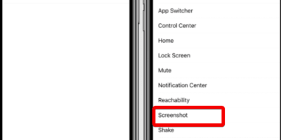 Double Tap to take Screenshot in iPhone