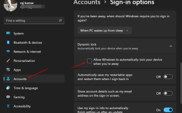 Lock your Windows 11 or 10 PC automatically using Bluetooth