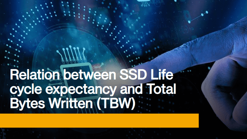atom quality fair Relation between SSD Life cycle expectancy and Total Bytes Written (TBW)