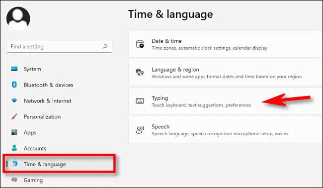 Time and Language Windows 11 min