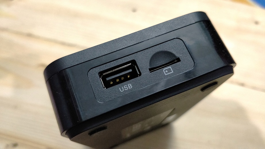 USB PORT and MicroSD Ezecorder