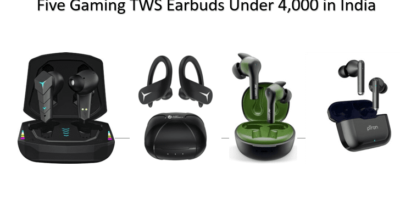 Five Gaming TWS Earbuds Under 4000 in India