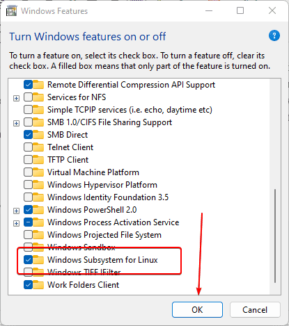 Enable WSL on Windows 11 or 10