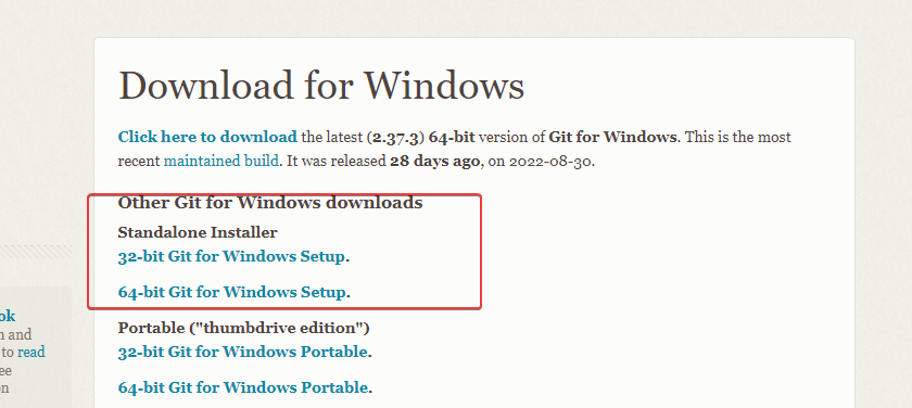 下载适用于 Windows 11 或 10 的 Git