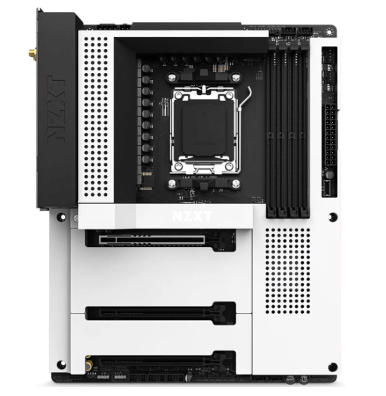 NZXT bracl motherboard and N7 B650E white
