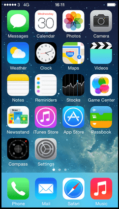 iPhones iOS 7